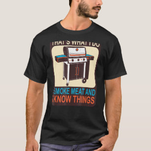Camiseta É O Que Fumo Carne E Sei Coisas