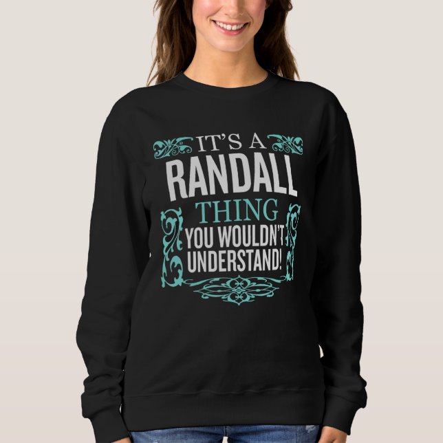 Camiseta É o Randall que você não entenderia. (Frente)