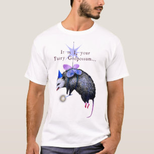 Camiseta É O Seu Deus Fada Possum Ogambá Engraçado