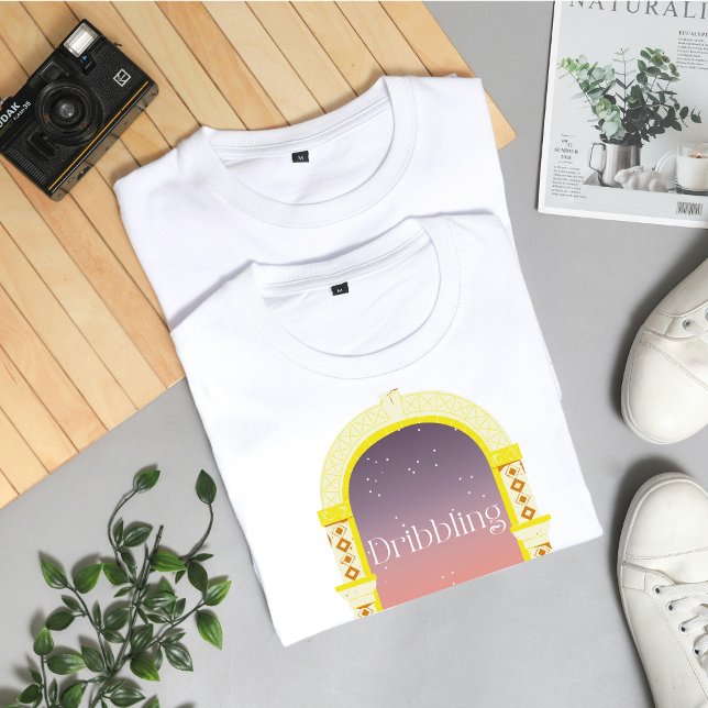 Camiseta É o seu moto Engraçado Futebol Marrocos (Criador carregado)