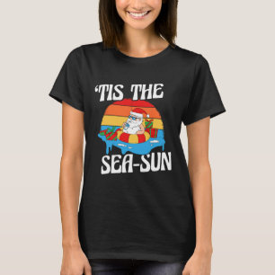 Camiseta É o Sol do Mar Natal Praia Verão Natal em Julho