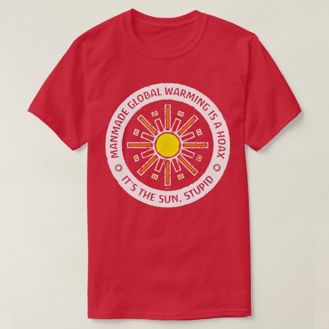 Camiseta É O Sol Estúpido  (Frente do Design)