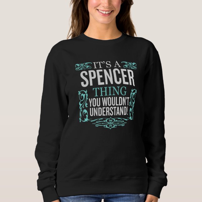 Camiseta É o Spencer que você não entenderia. (Frente)