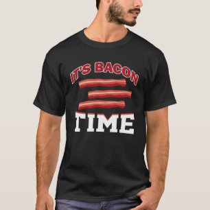 Camiseta É o tempo de Bacon