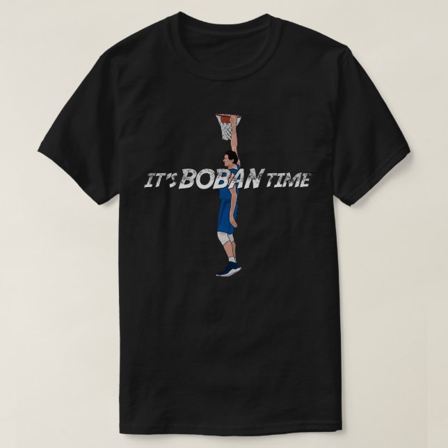 Camiseta É o tempo de Boban (Frente do Design)