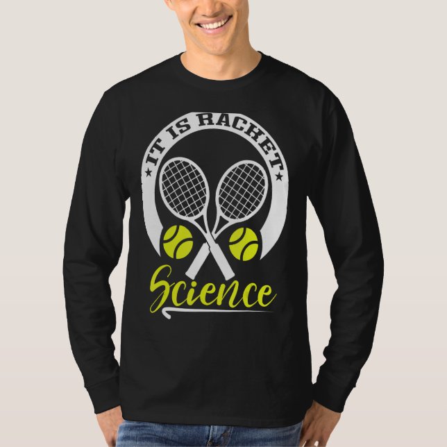 Camiseta É o Tênis da Racket Science (Frente)