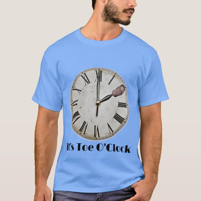 Camiseta É o Toe O'Clock (Frente)