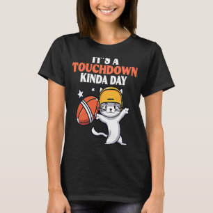 Camiseta É o Touchdown tipo Day American Sunday Football