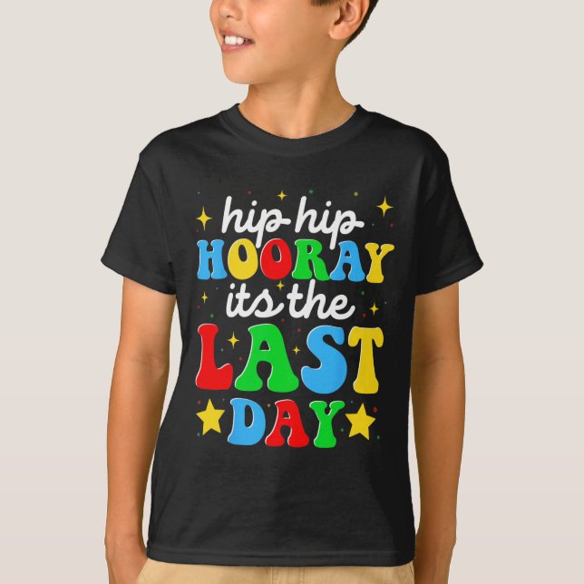 Camiseta É O Último Dia De Professores De Graduação (Frente)
