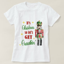 Camiseta É o Vamos de Natal que dá um estalo