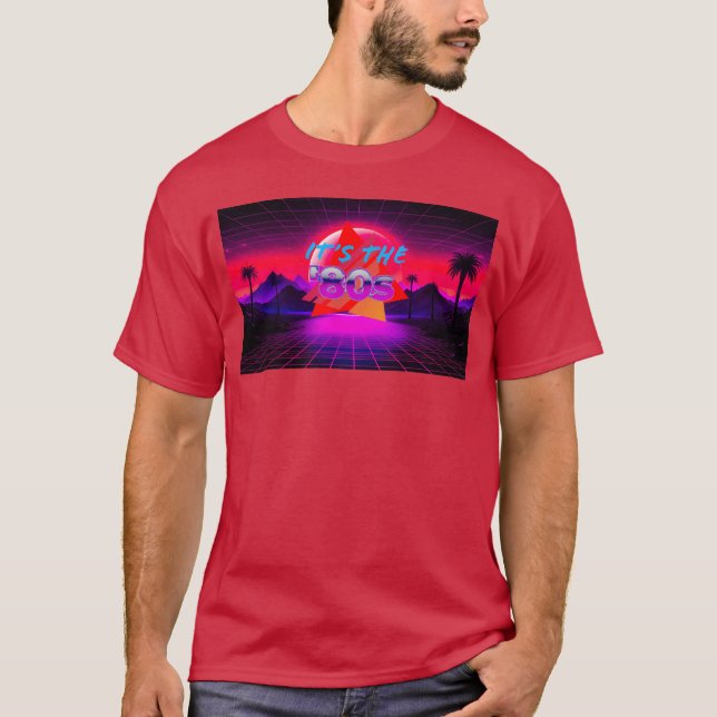 Camiseta É o vintage dos anos 80 (Frente)