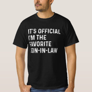 Camiseta É oficial. Sou a Vintage de genro favorita.