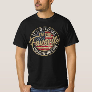 Camiseta É oficial, sou o cunhado favorito