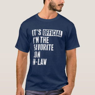 Camiseta É oficial, sou o filho favorito.
