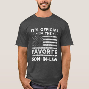 Camiseta É oficial, sou o genro favorito