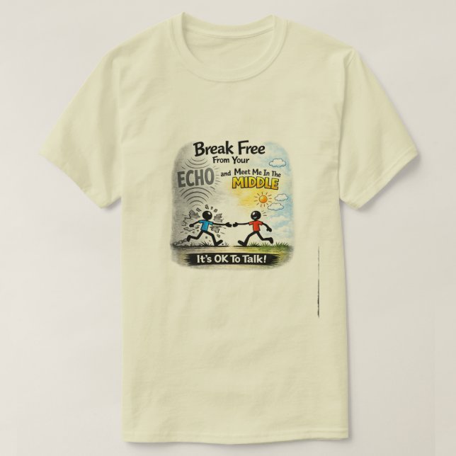Camiseta É OK Falar (16) (Frente do Design)