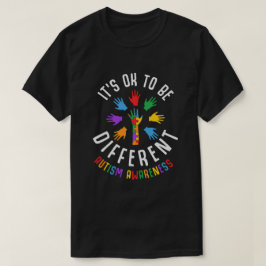 Camiseta É Ok Ser Diferente, Conscientização do Autismo
