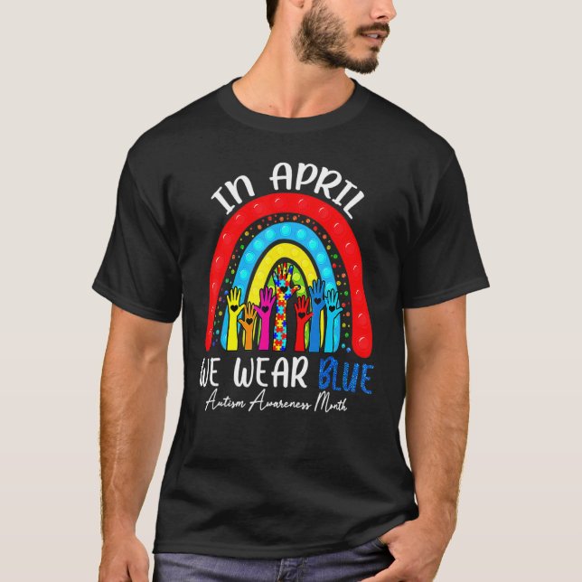 Camiseta É Ok Ser Diferente Conscientização do Autismo Fidg (Frente)