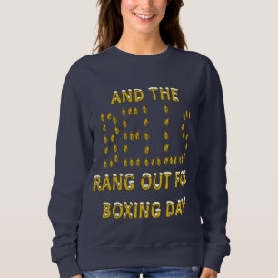Camiseta E Os Sinos Soaram Para O Natal Do Boxing Day