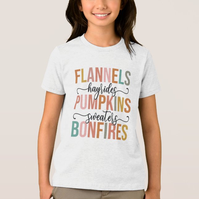 Camiseta É outono de novo (Frente)