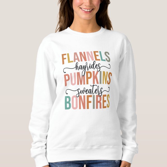 Camiseta É outono de novo (Frente)