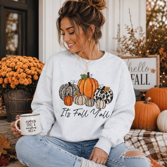 Camiseta É Outono, Pessoal! Tipografia da Cabaça (Criador carregado)