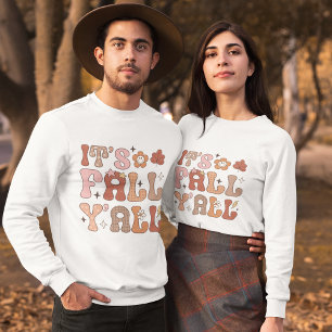 Camiseta É outono Vês Verão Viva rosa outono