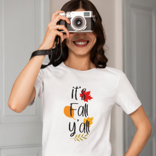 Camiseta É outono vocês