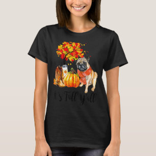 Camiseta É outono Vocês todos Cachorros Cachorro Outono Dei