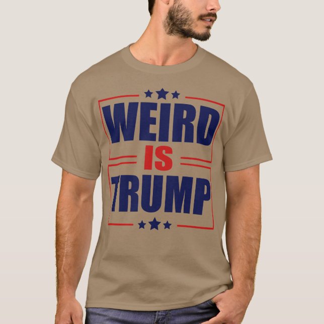 Camiseta É Palavra Minimalista Estranha (Frente)