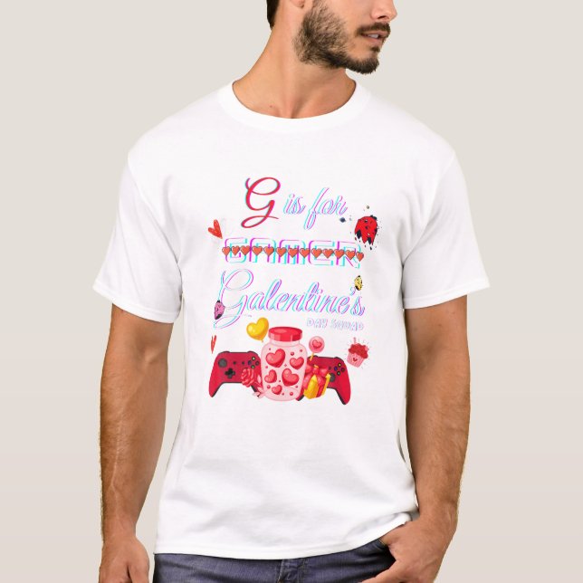 Camiseta É PARA GALENTINE Dias dos Namorados engraçados (Frente)