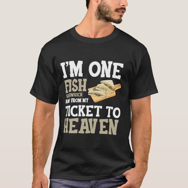 Camiseta E Páscoa De Peixes De Lenten Às Sexta-Feiras (Frente)