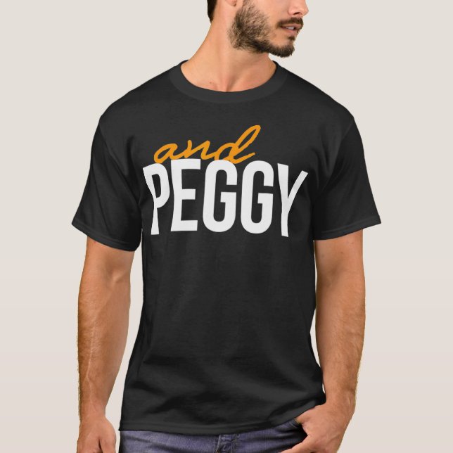 Camiseta E Peggy, História Única de Hamilton EUA (Frente)