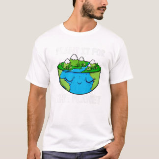 Camiseta É Pelo Planeta Mulheres Divertidas