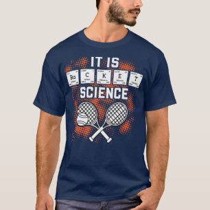 Camiseta É Periódico Jogador de Tênis Engraçado pela Racket