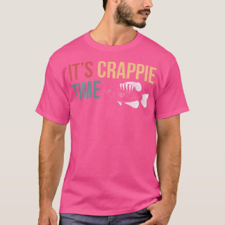 Camiseta É Pescador do Tempo das Crappie