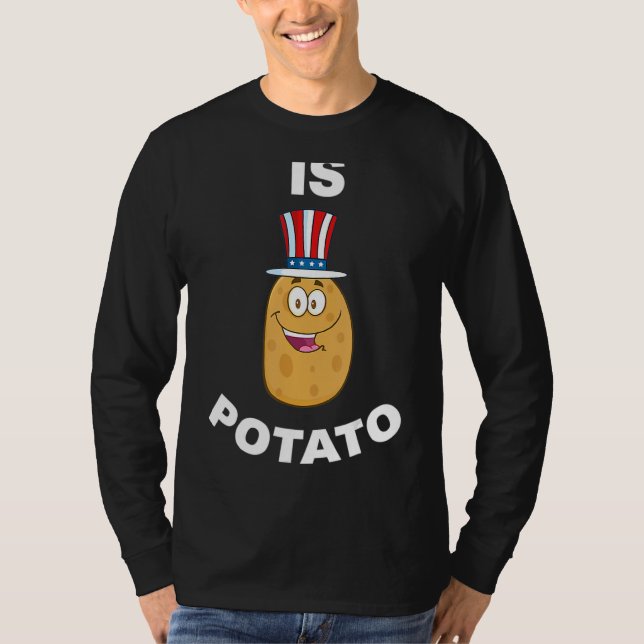 Camiseta É Piada De Batata (Frente)