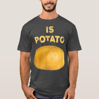 Camiseta É Piada Engraçada de Batata, como se vê em Televis