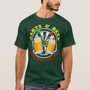 Camiseta É Por Isso Que Estou Aqui Esportes Engraçados De B