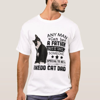 Camiseta É Preciso Alguém Especial Para Ser Um Pai De Gato 