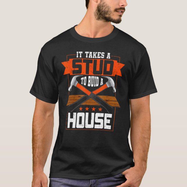 Camiseta É Preciso Estar Para Construir Uma Casa (Frente)