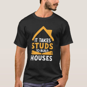 Camiseta É preciso estudar casas para construir carros cons