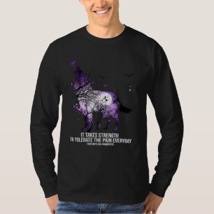 Camiseta É Preciso Força Para Tolerar A Dor Todos Os Dias S