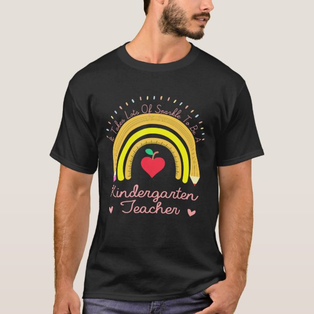 Camiseta É preciso muita centelha para ser professor de jar (Frente)