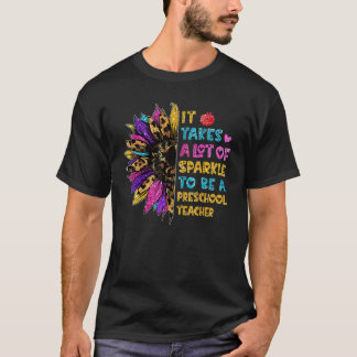 Camiseta É preciso muita centelha para ser uma professora p