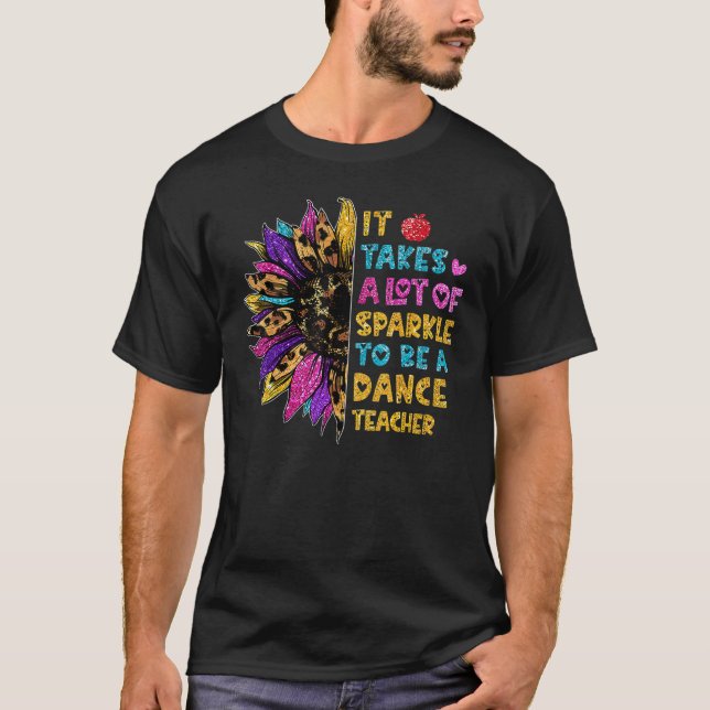 Camiseta É Preciso Muito Esparto Para Ser Professora De Dan (Frente)