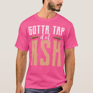 Camiseta É Preciso Tocar Cinza de Charuto