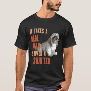 Camiseta É preciso um homem de verdade para andar com um c
