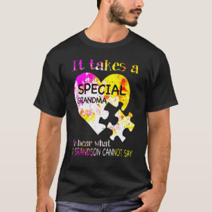 Camiseta É Preciso Uma Avó Especial Para Ouvir Que Neto