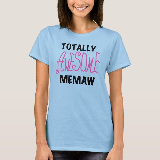 Camiseta e presentes cor-de-rosa totalmente (Frente)